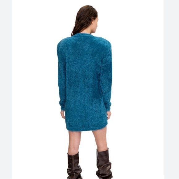 Torn by Ronny Kobo Celine Dress  cardigan Sea color size L​​ - Picture 2 of 4